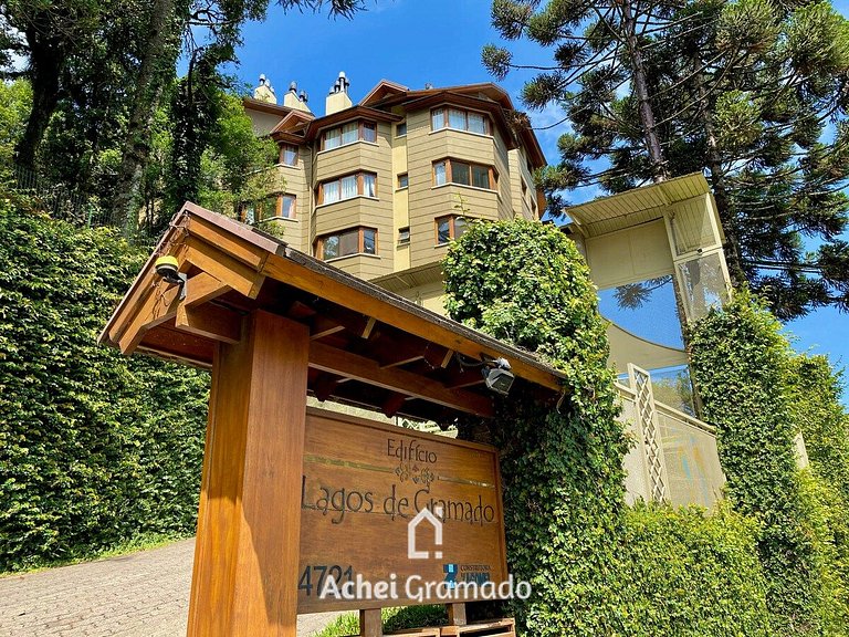 Lagos de Gramado 2 dorm Centro by Achei Gramado