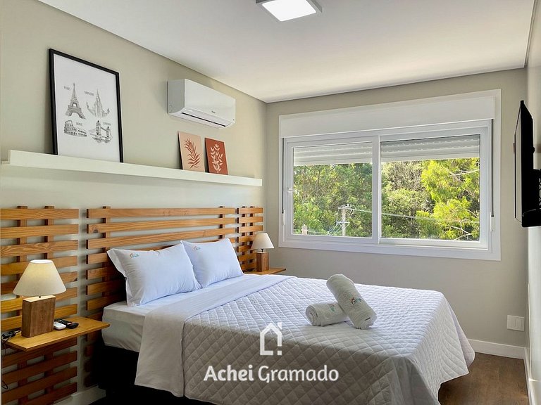 Apartamento Cond Fechado 2 dorm by Achei Gramado