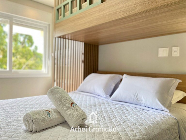 Apartamento Cond Fechado 2 dorm by Achei Gramado