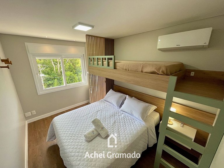 Apartamento Cond Fechado 2 dorm by Achei Gramado