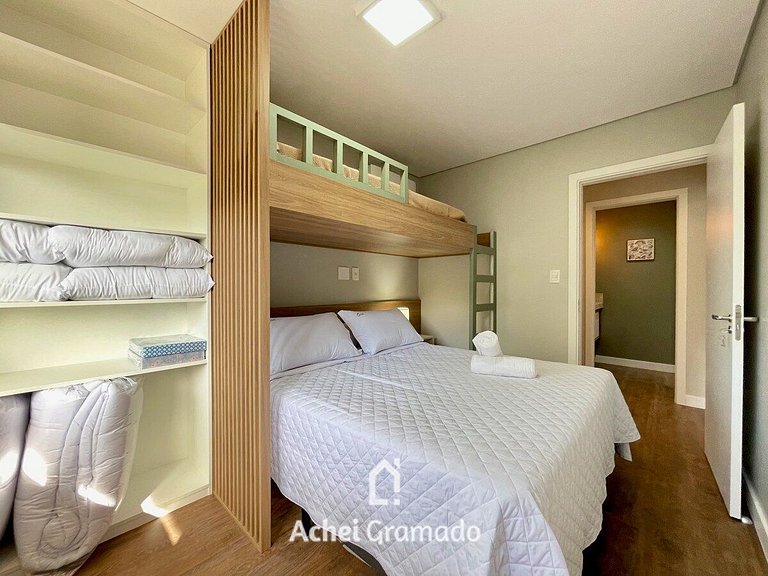 Apartamento Cond Fechado 2 dorm by Achei Gramado