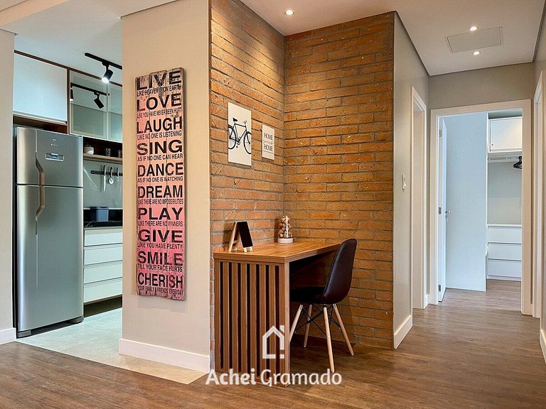 Apartamento Cond Fechado 2 dorm by Achei Gramado