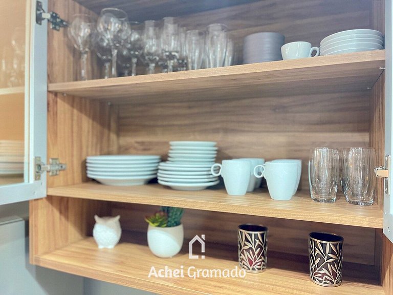 Apartamento Cond Fechado 2 dorm by Achei Gramado