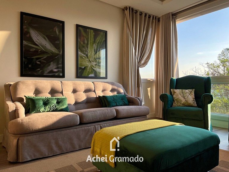 Cobertura 2 dorm Vista Vale by Achei Gramado