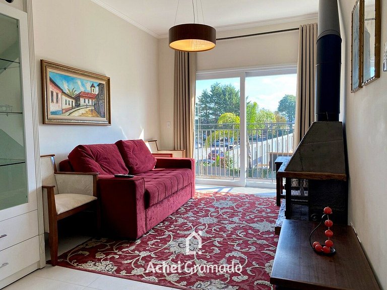 Apartamento 1 Suíte na Av Borges by Achei Gramado