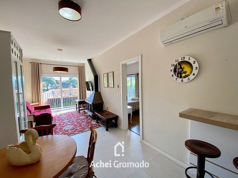 Apartamento 1 Suíte na Av Borges by Achei Gramado
