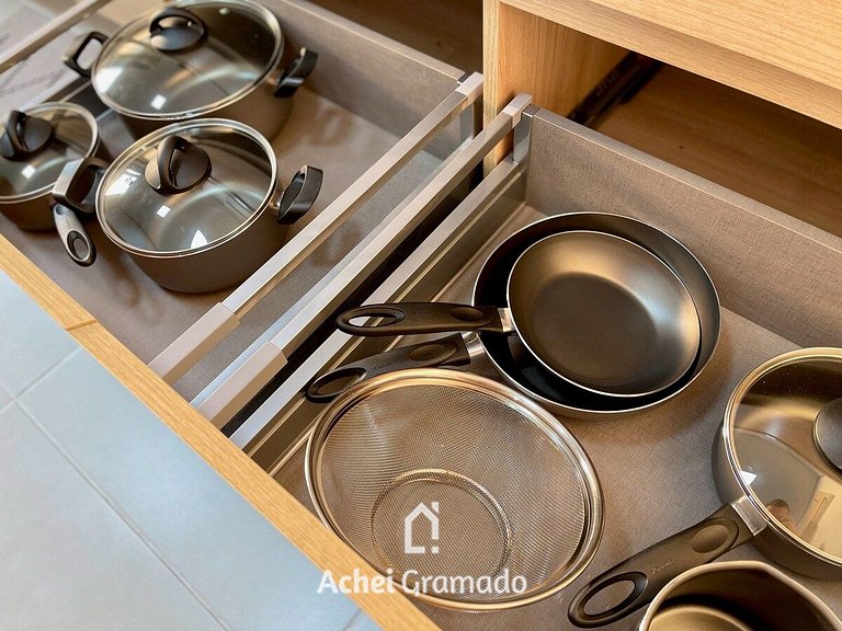 Apto Luxo Gramado Haus no Centro by Achei Gramado