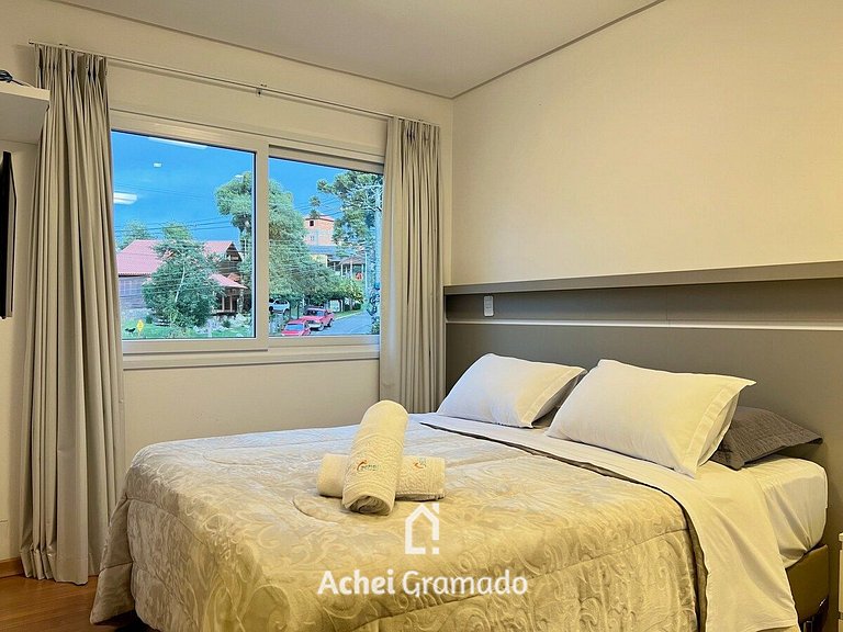 Impecável Apartamento c/ 2 Suítes by Achei Gramado