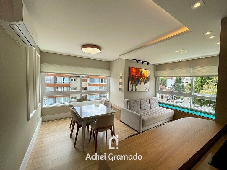 Apartamento Res Rossa 2 Suítes by Achei Gramado