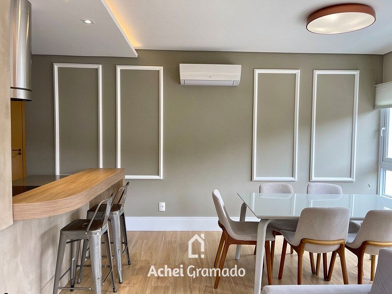 Apartamento Res Rossa 2 Suítes by Achei Gramado