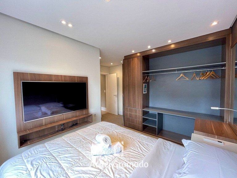 Apartamento Res Rossa 2 Suítes by Achei Gramado