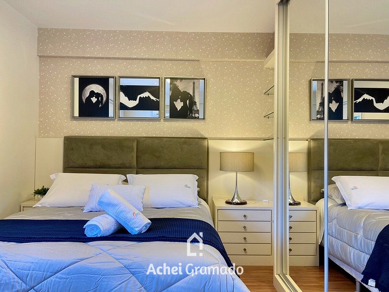 Apartamento Luxo ao lado Igreja by Achei Gramado