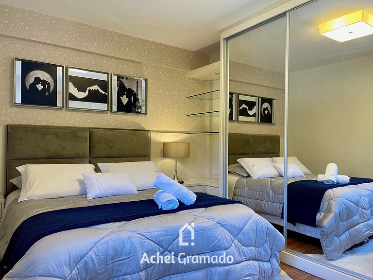 Apartamento Luxo ao lado Igreja by Achei Gramado
