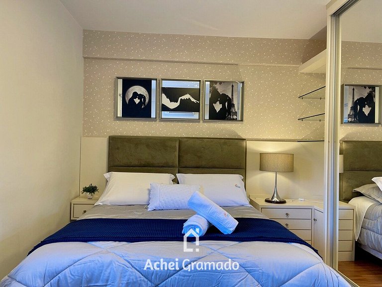 Apartamento Luxo ao lado Igreja by Achei Gramado