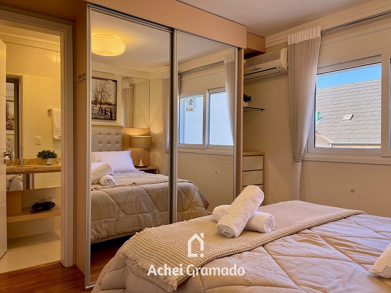 Apartamento Luxo ao lado Igreja by Achei Gramado