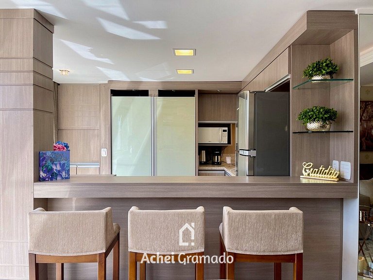 Apartamento Luxo ao lado Igreja by Achei Gramado