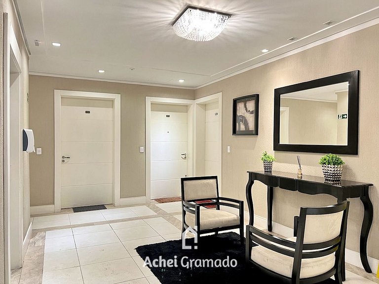 Homelland 2 dorm 400m Rua Coberta by Achei Gramado