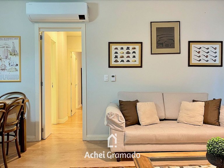 Homelland 2 dorm 400m Rua Coberta by Achei Gramado