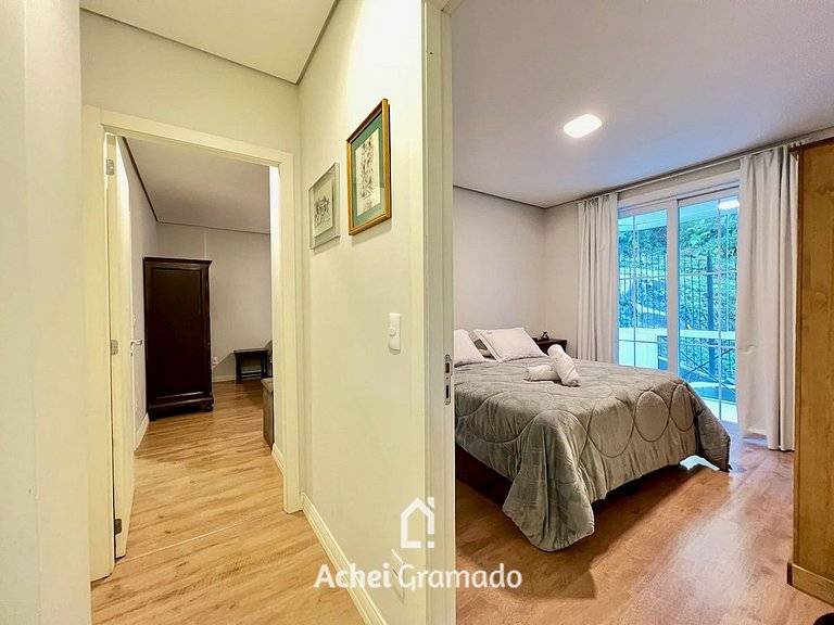 Homelland 2 dorm 400m Rua Coberta by Achei Gramado