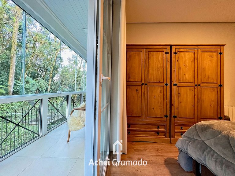 Homelland 2 dorm 400m Rua Coberta by Achei Gramado