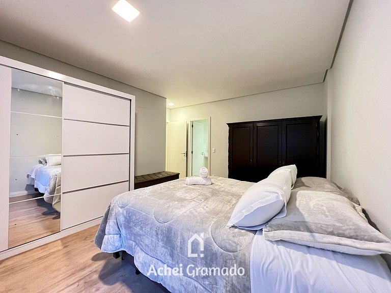 Homelland 2 dorm 400m Rua Coberta by Achei Gramado