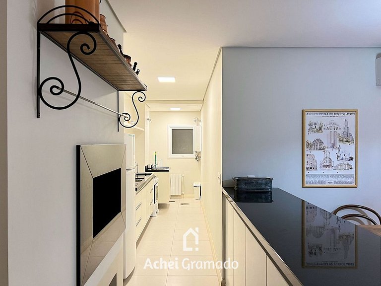 Homelland 2 dorm 400m Rua Coberta by Achei Gramado
