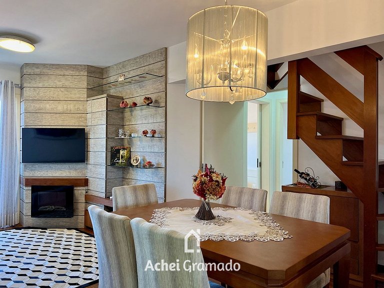 Apto Duplex a 400m Rua Coberta de Canela by Achei