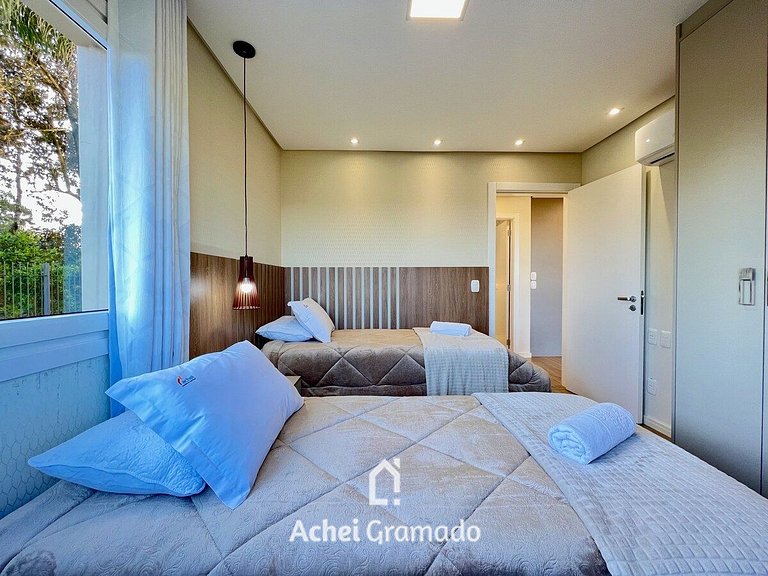 Toscano Malbec 2dorm e Vista Vale by Achei Gramado