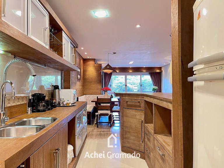 Apartamento Valle Enotria 3 dorm by Achei Gramado