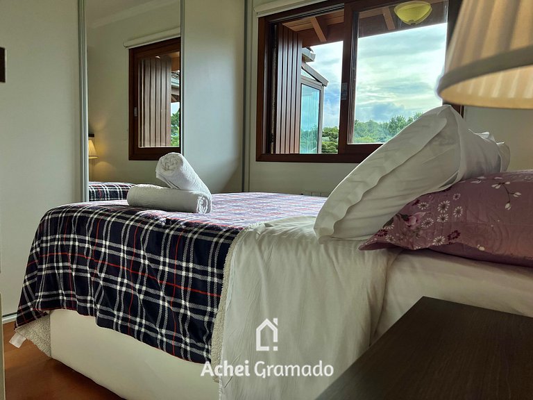 Apartamento Bosque das Azaléias 1 dorm by Achei Gramado