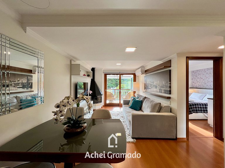 Apartamento Bosque das Azaléias 1 dorm by Achei Gramado