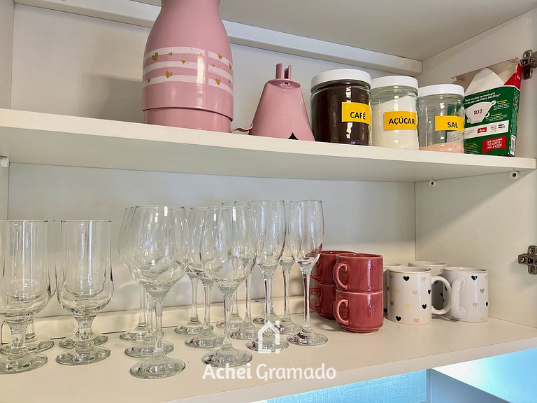 Apartamento Bosque das Azaléias 1 dorm by Achei Gramado