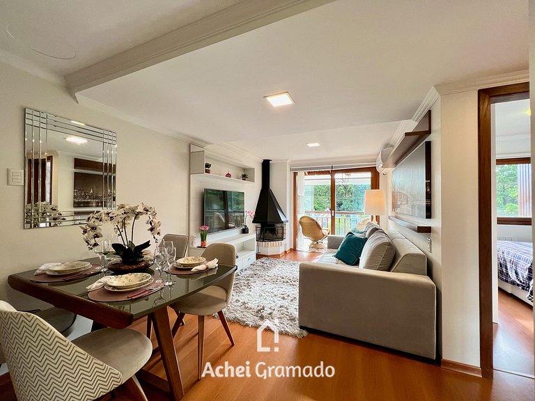 Apartamento Bosque das Azaléias 1 dorm by Achei Gramado