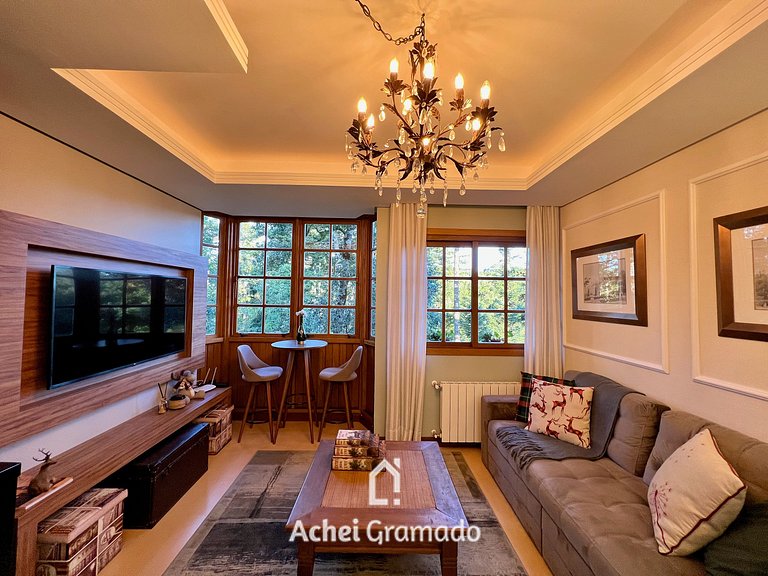 Apartamento Bosque de Viena 2 dorm 8 pessoas by Achei Gramad