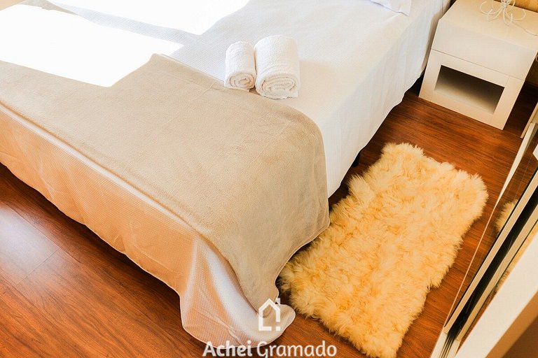 Apartamento Impecável 2 dorm by Achei Gramado