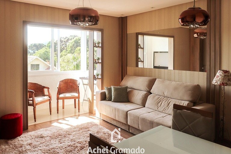 Apartamento Impecável 2 dorm by Achei Gramado