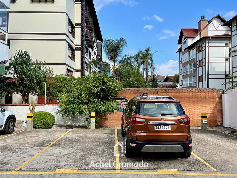 Apto 2dorm 500m Rua Coberta by Achei Gramado