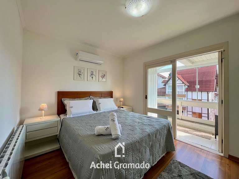 Apto 2dorm 500m Rua Coberta by Achei Gramado