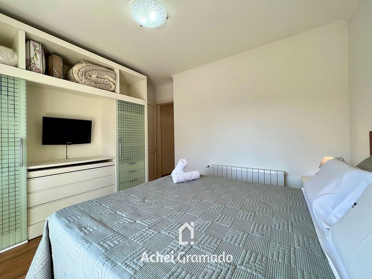 Apto 2dorm 500m Rua Coberta by Achei Gramado