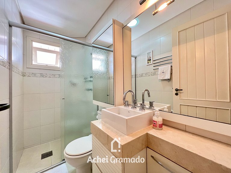 Apto 2dorm 500m Rua Coberta by Achei Gramado