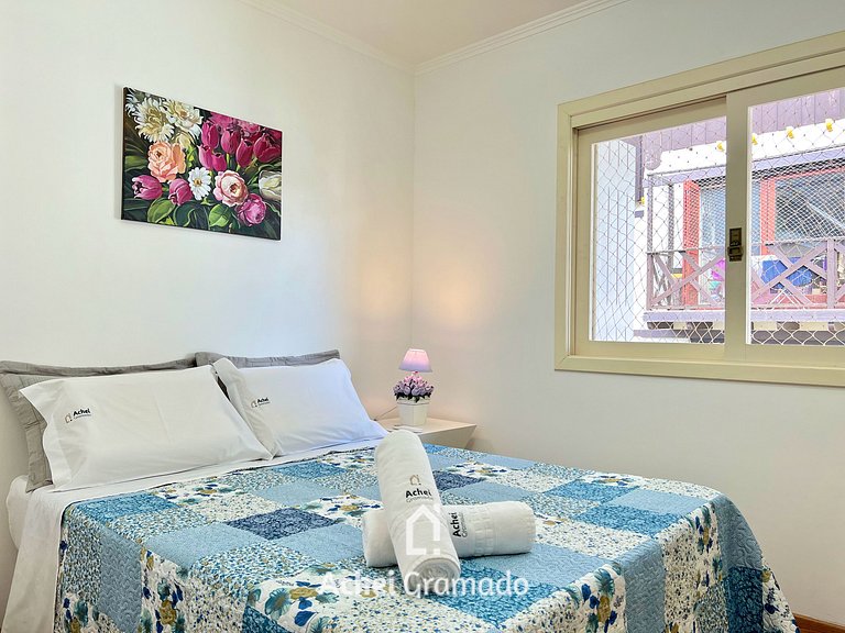 Apto 2dorm 500m Rua Coberta by Achei Gramado