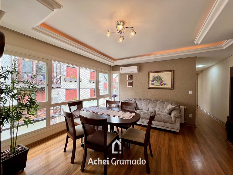 Apto 2dorm 500m Rua Coberta by Achei Gramado