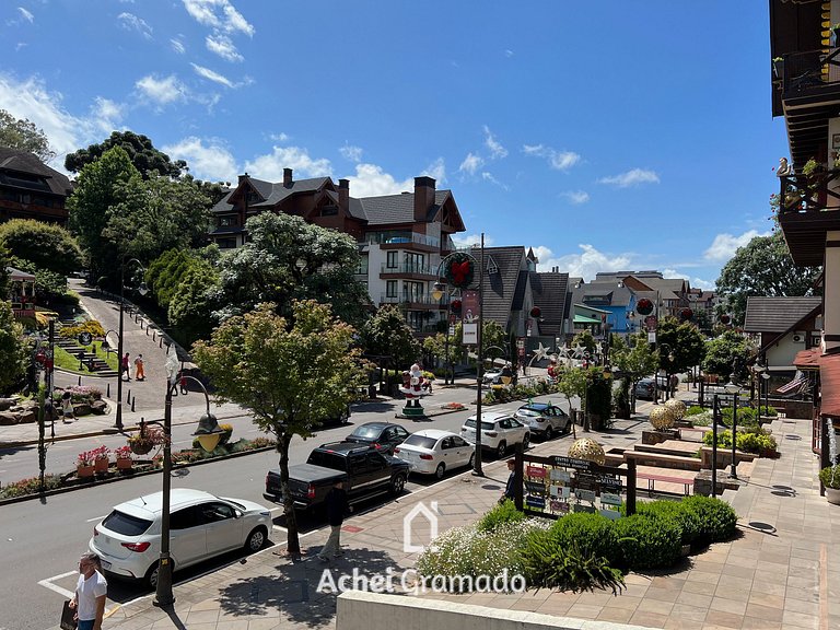 Apto 2dorm 500m Rua Coberta by Achei Gramado