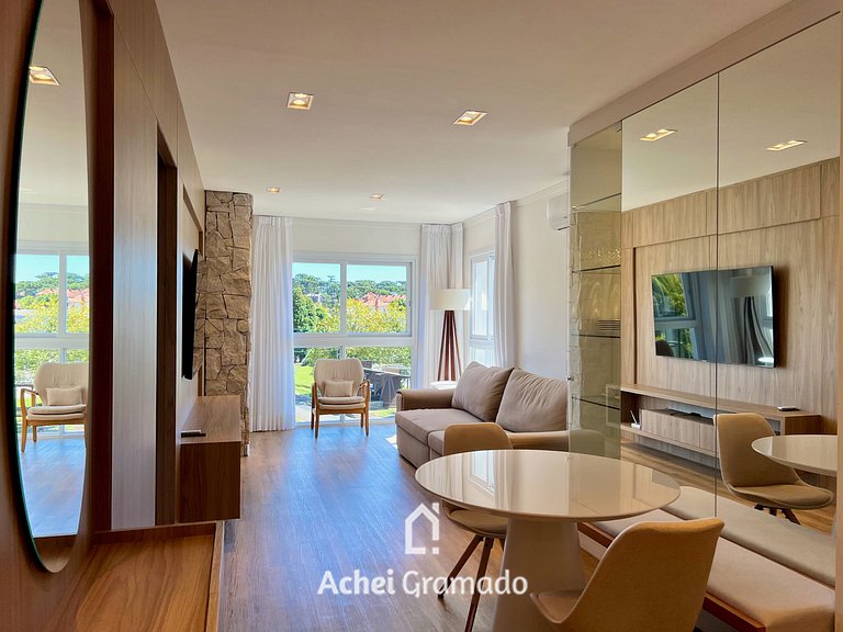 Apartamento Residenzialle 2 dorm by Achei Gramado