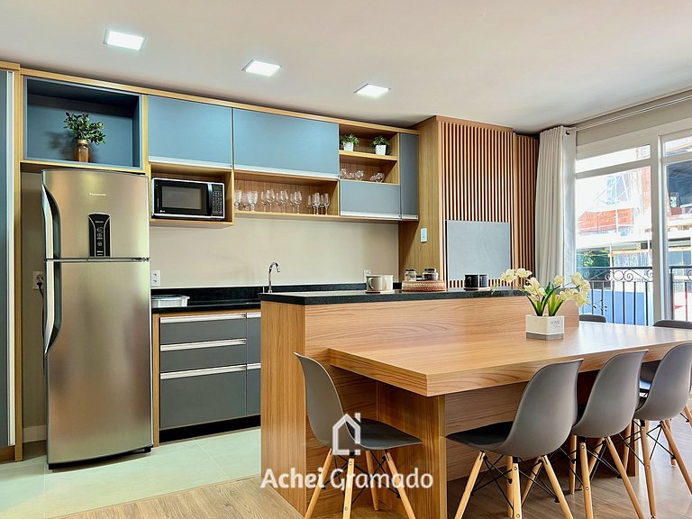 Apartamento Impecável Aire 2 dorm by Achei Gramado