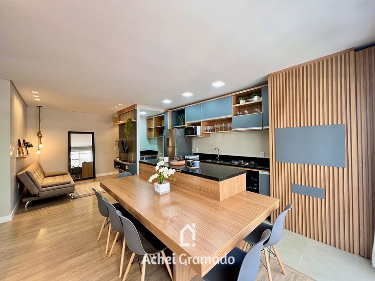 Apartamento Impecável Aire 2 dorm by Achei Gramado