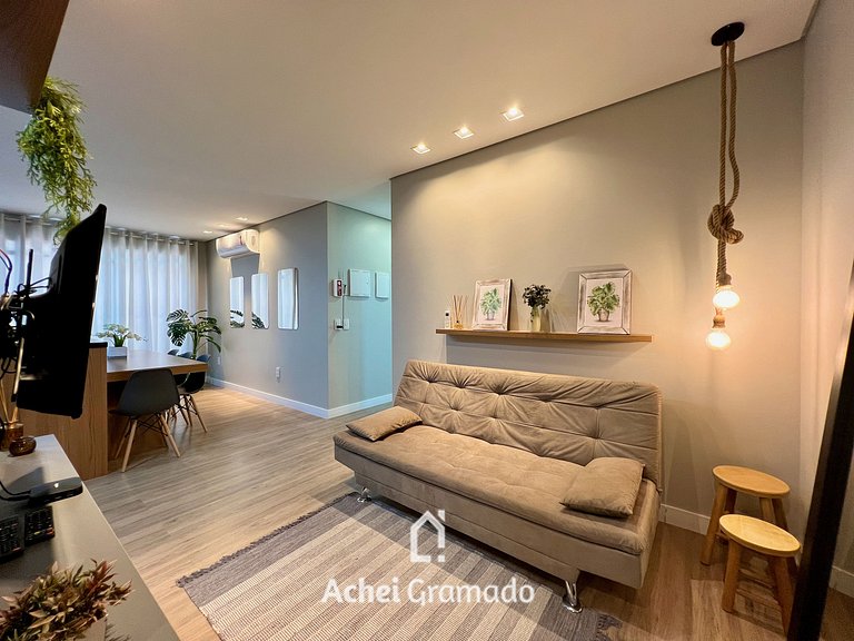 Apartamento Impecável Aire 2 dorm by Achei Gramado