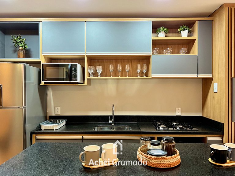 Apartamento Impecável Aire 2 dorm by Achei Gramado