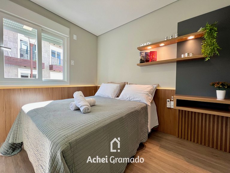 Apartamento Impecável Aire 2 dorm by Achei Gramado