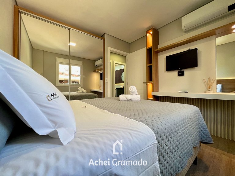 Apartamento Impecável Aire 2 dorm by Achei Gramado
